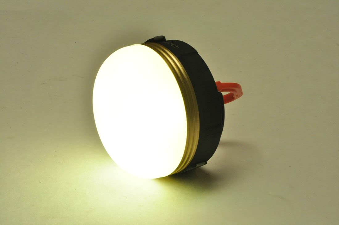 G & F 2 in 1 LED Lantern, Rechargeable Power Bank, 180 Lumens, Portable, White, Model 13027