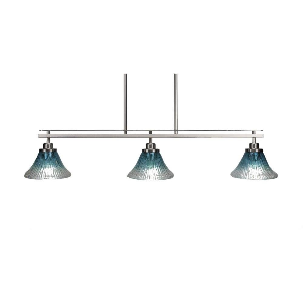 Odyssey 3 Light Island in Brushed Nickel (2636-BN-458)