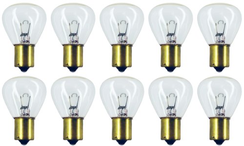 CEC Industries Bulbs, 6.2V, 24.242W, BA15s Base, RP-11 Shape, 10 Count (Pack of 1)