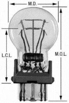 Wagner Lighting Standard Miniature Lamps 3157 - Assorted Color, One Size