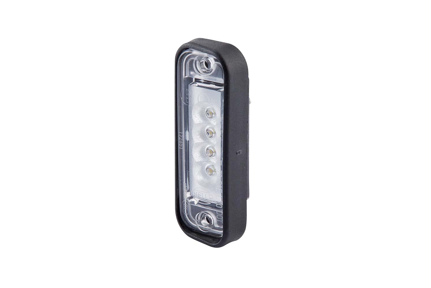 Hella 010278311 LICENSE PLATE LIGHT 12V BLACK