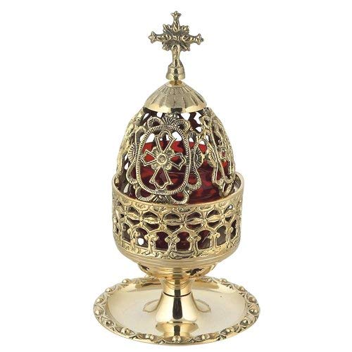 Greek Christian Orthodox Vigil Lamp (83 B)