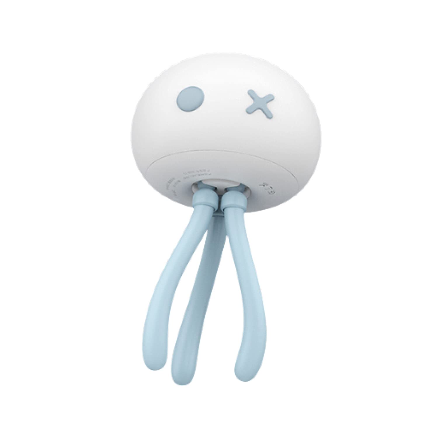 Kids Rechargeable LED Night Light  Dimmable Baby Touch Control Lights with Charging 1800mAh  Lovely Jellyfish Shape (Blue + IR R