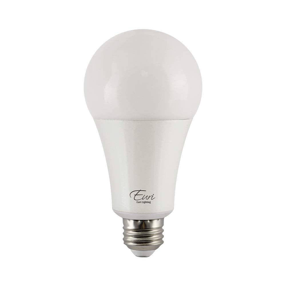 Euri Lighting Led A21 22W Dimmable 2550Lm 4000K Bright White E26 Base, Ul &