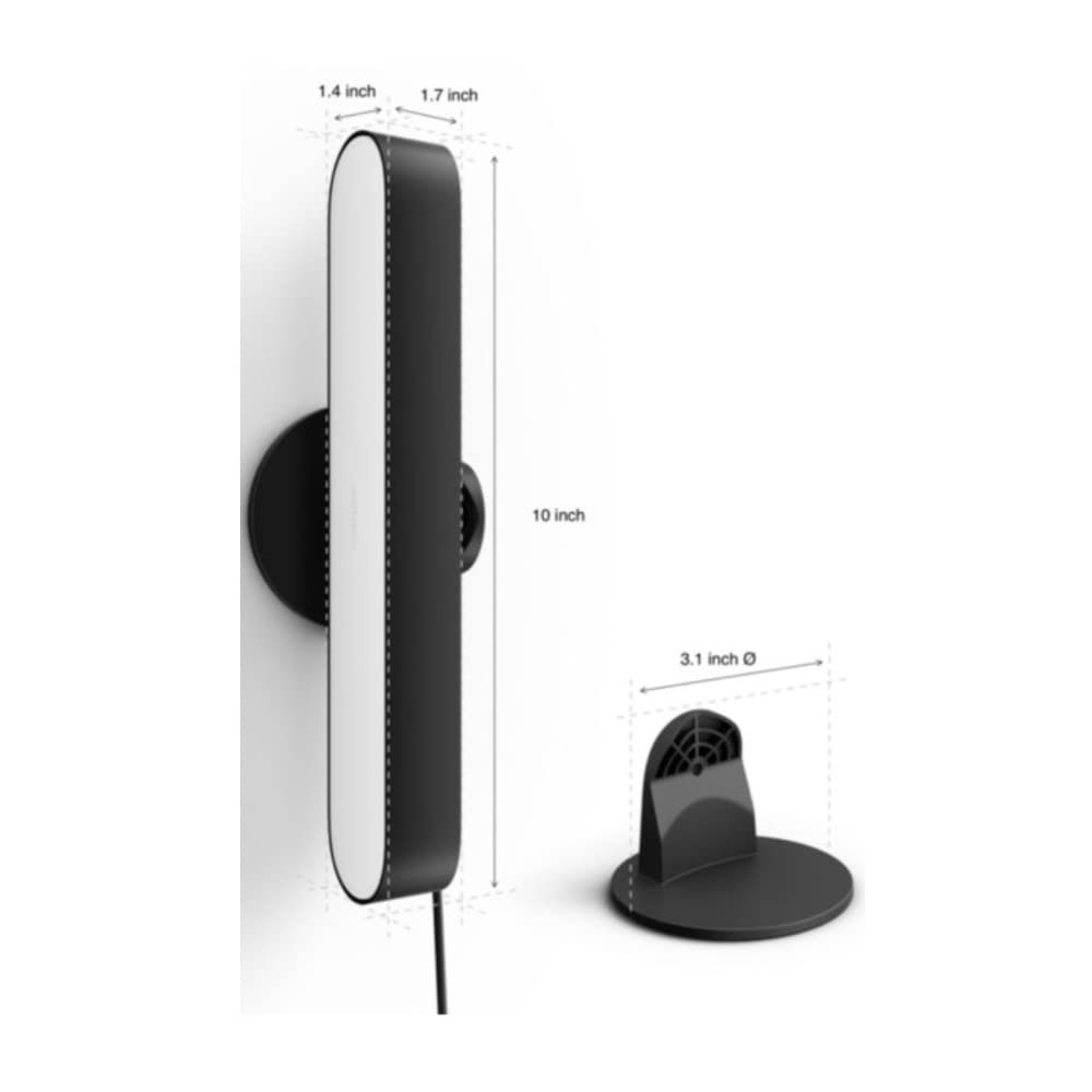 Philips Hue Smart Play Light Bar Kit - 2 Pack, Color-Changing LED, Black, Requires Bridge, Model 7820230U7