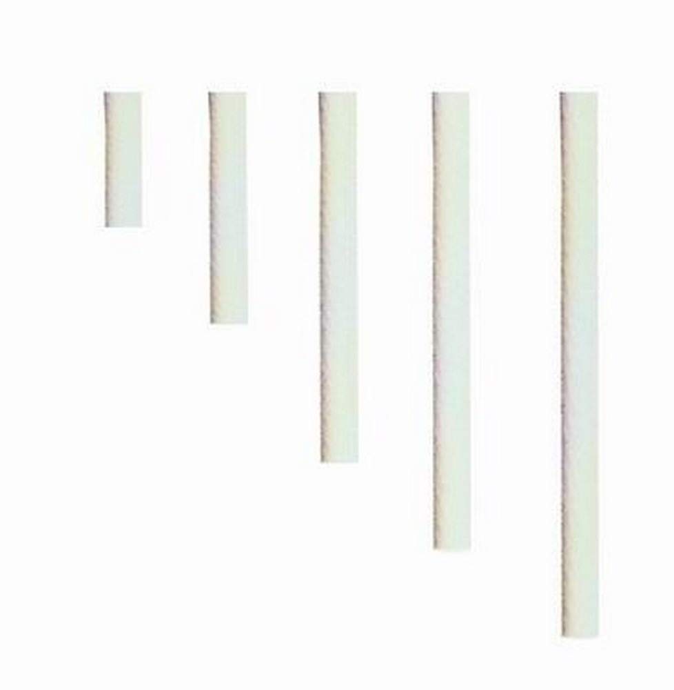 Cal 24in Pendant Assembly Pole - Metal, White, Model HT-294/24/PL-WH, 24 x 0.5 x 0.5 inches