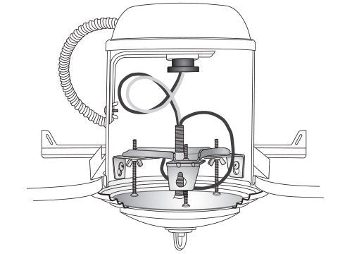 The Can Converter R56 Recessed Can Light Conversion Kit, White, 6" Metal Ceiling Medallion for Light Fixtures and Fans