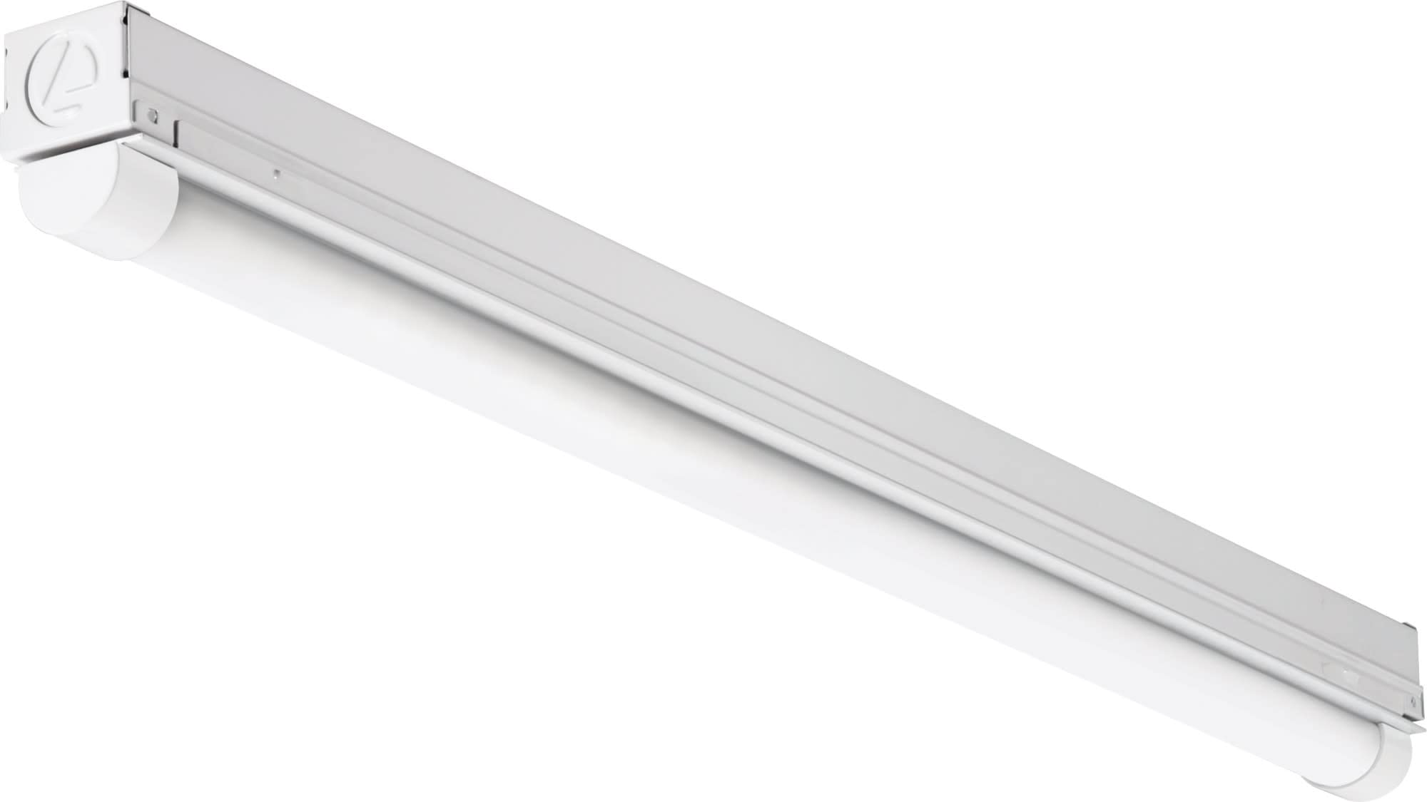 Lithonia Lighting 2ft Light Fixture, LED Strip Light, 120V, 4000K Cool White Light, 2-Foot, 1-Light, White (MNSL L23 1LL 120V 40