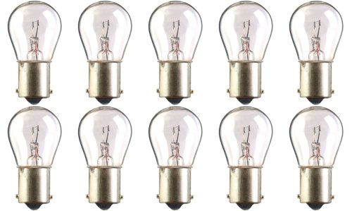 CEC Industries 7511 Bulbs, 24V 24W, BA15s Base, S-8 Shape, Box of 10