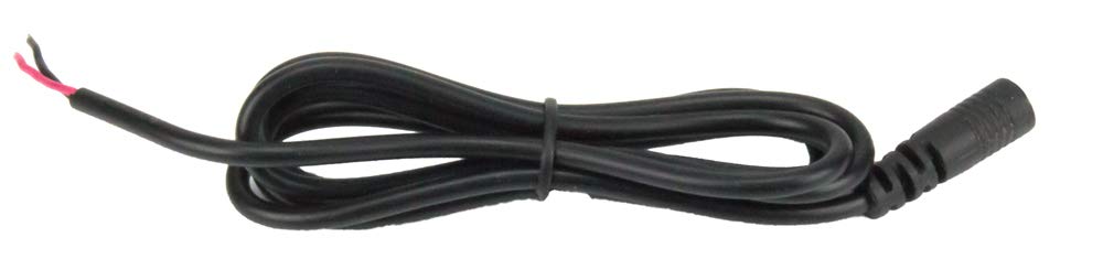 American Lighting DC-VPI Extension Cord, 12in Length, DC Jack, Black