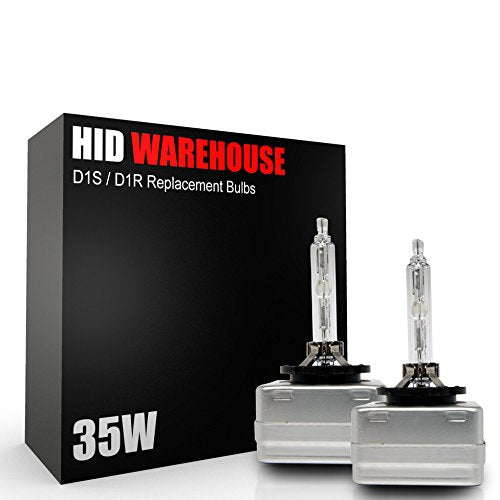 HID-Warehouse HID Xenon Replacement Bulbs - D1S/D1R/D1C - 8000K Medium Blue - 1 Pair
