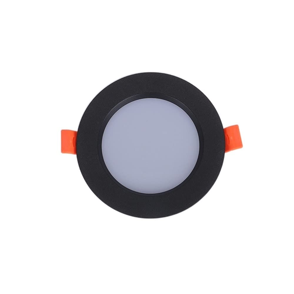 OZZKI Recessed LED Recessed Lights not Dimmable Round LED Panel Recessed Lighting Downlight for Home Office Commercial Lighting 