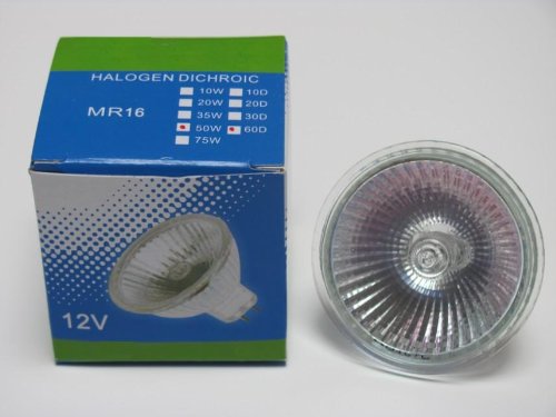 Cbconcept Brand Precision Halogen Light Bulb Mr16 12Volt 50W 50 Watt - 12 Bulbs