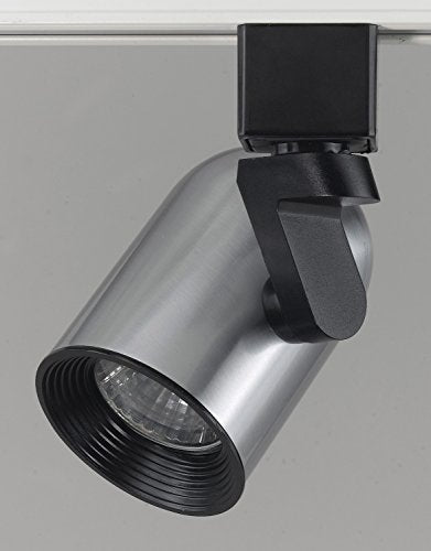 Cal GU-10 Twist and Turn Light Bulb, 120V, 50W, Brushed Steel, Model HT-946-BS, Size 2.5 x 3.6 x