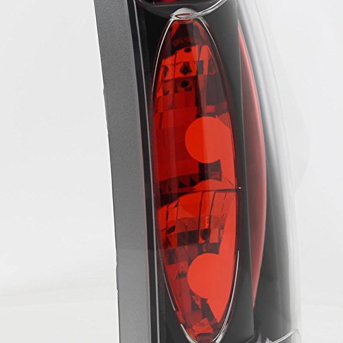 Spec-D Tuning Lt-C1088Jm-Tm Gmc/Chevy C/K 1500 2500 3500 Pickup Black Altezza Tail Lights