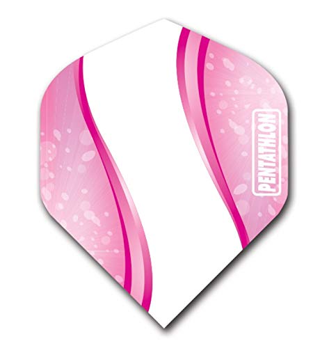 Us Darts - 3 Sets (9 Flights) Penthalon Xtra Strong Pink Standard Dart Flights