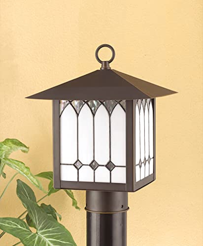 Cal Lighting OL-130PS-OB Transitional Pendant Light, 120V, E27, 60W Max, Bronze Finish