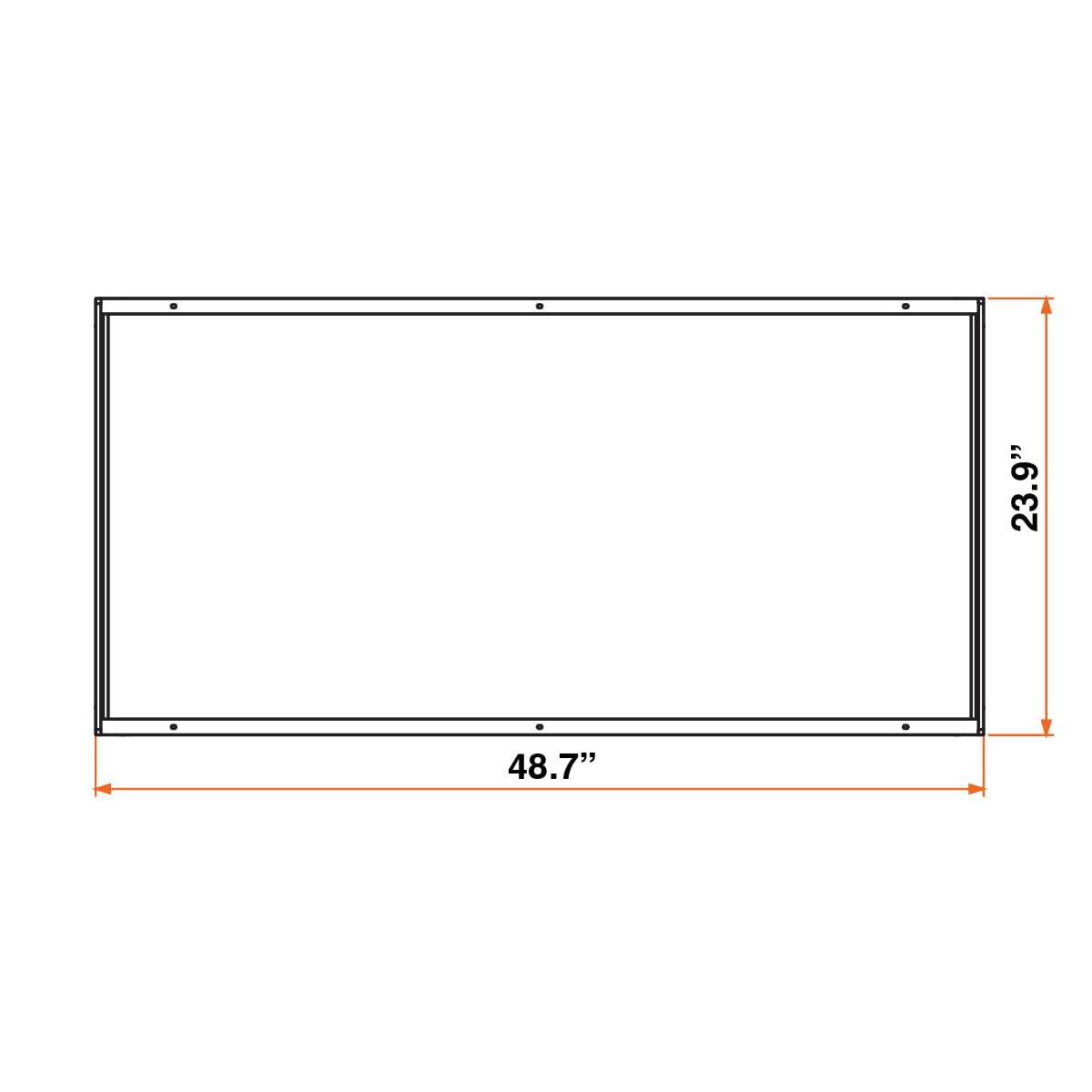 Ledvance 1X4 Dual Selectable Backlit Panel, 20W / 30W / 35W, 3 Cct Select 3500K / 4000K/ 5000K, 2200/3300/3850 Lms, Dimmable - 1