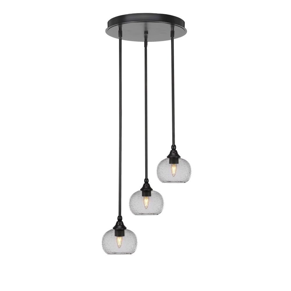 Empire 3 Light Cluster Pendalier in Espresso (2143-ES-202)
