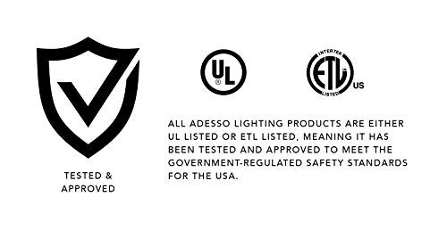 Adesso 8021-12 Dune Table Lamp, 25 In., 100 W Incandescent/ 26W Cfl, Natural Rubber Wood/Steel Accents, 1 Table Lamp , White