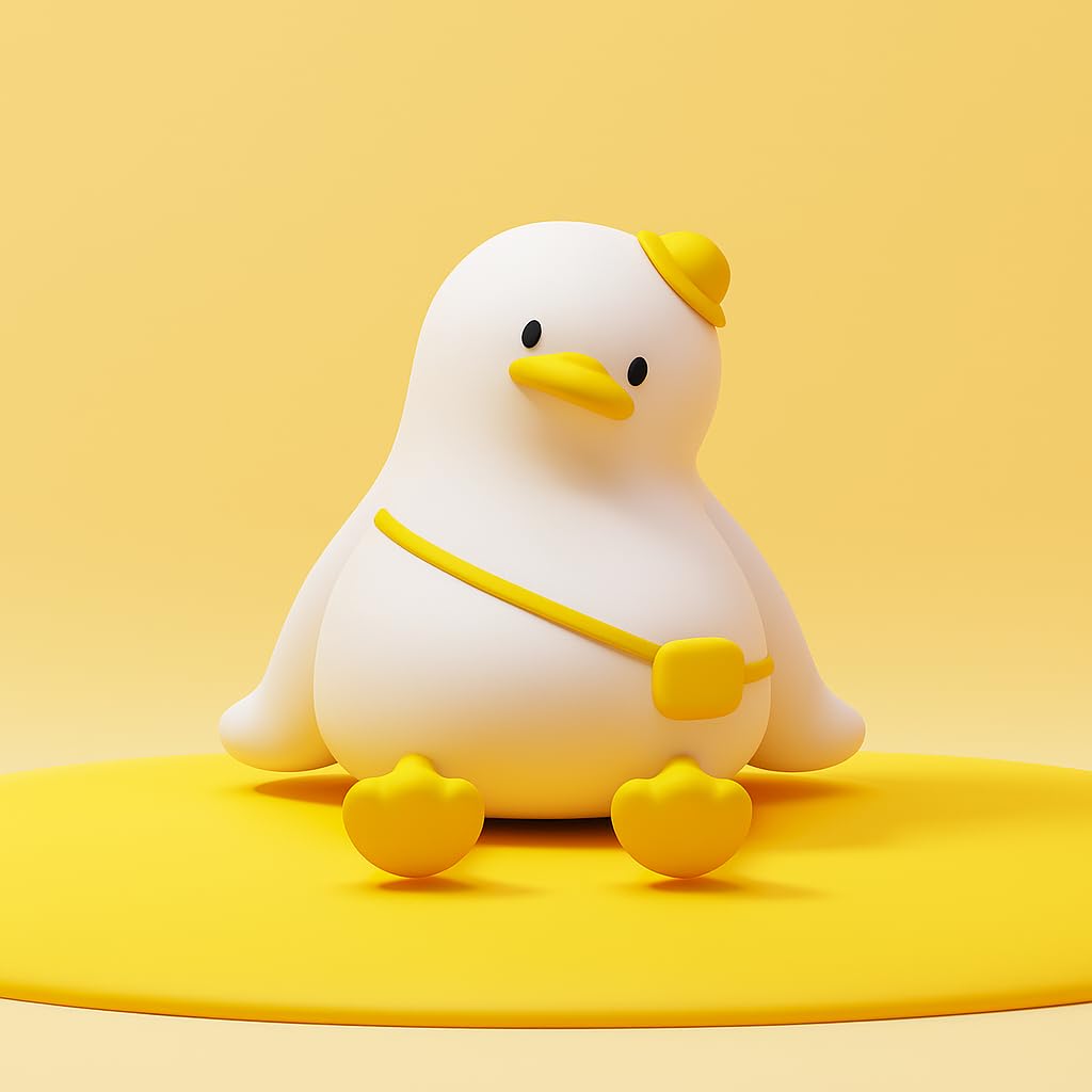 Atsui Duck Night Light  Cute Led Squishy Novelty Animal Night Lamp  Food Grade Silicone  3 Level Dimmable Rechargeable Nursery Nightlight For Breastfeeding Toddler Baby Kids  Cute Gifts For Kids