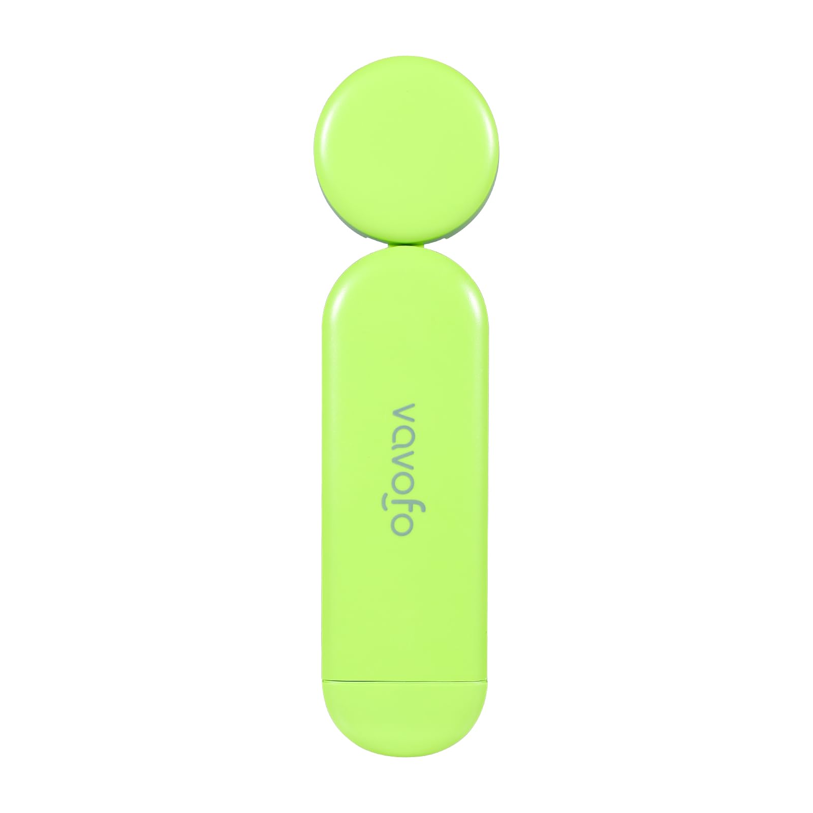 VAVOFO USB Rechargeable Book Light, Blue Light Blocking, Amber Light Clip On Bookmark Shaped Reading Light, Eye Care 6 LEDs Book Light for Bookworms Reading in Bed with 9 Lighting Modes (Neon Green)
