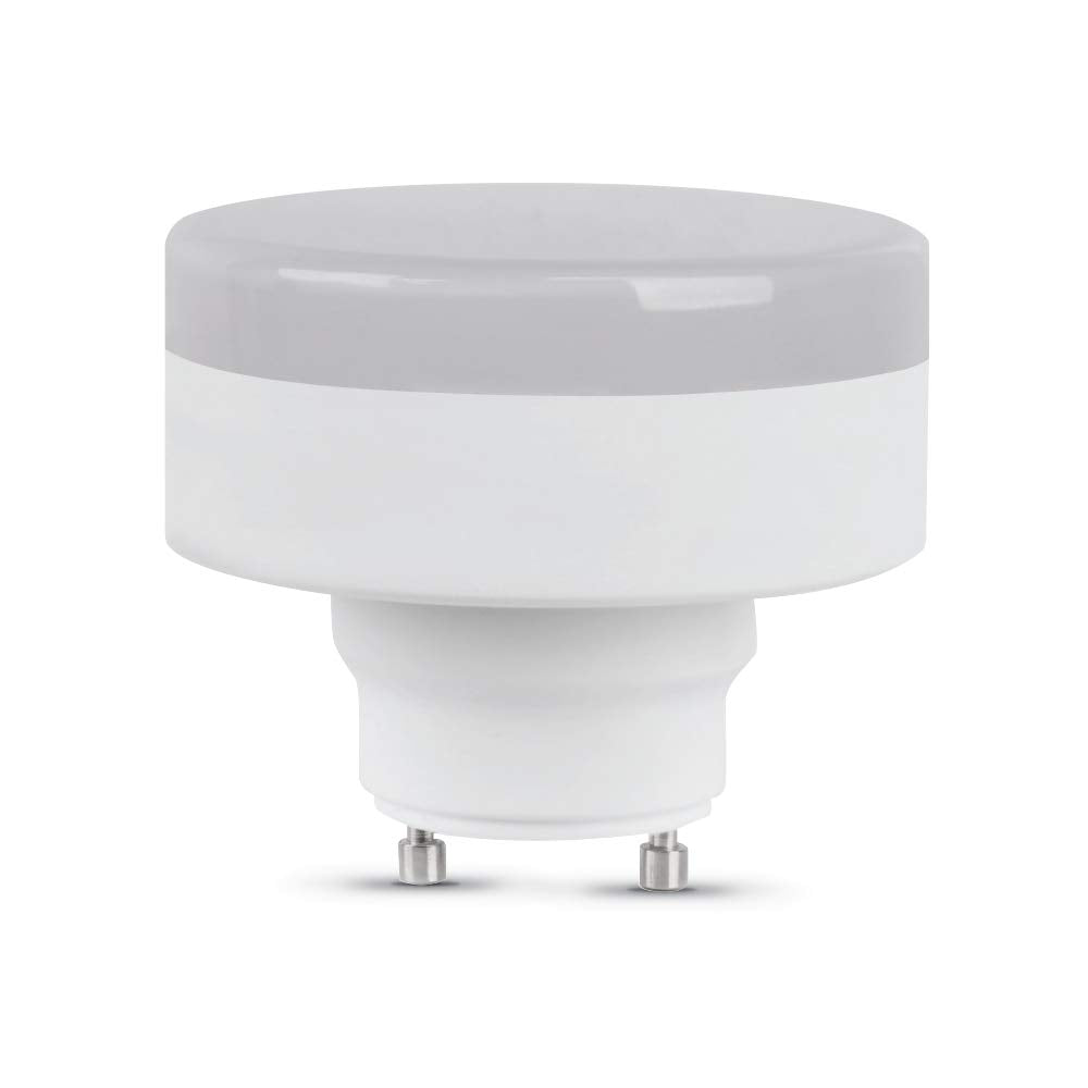 Feit Electric Led Light Bulb, 60W Eq, Warm White 3000K, Plastic, Model Pu60/830/Gu24, Pack Of 1