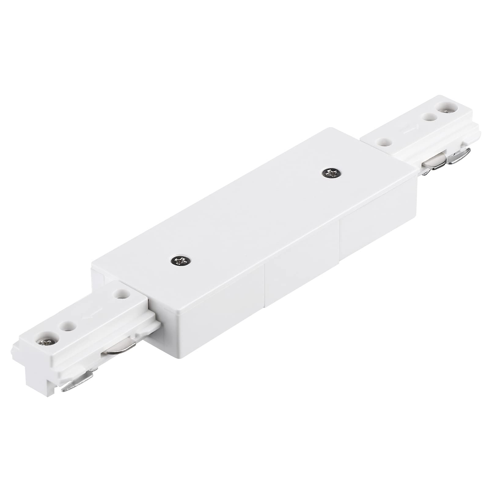 LEONLITE H Track Power Feedable I Connector, UL Listed, Polycarbonate, White, Model 49905
