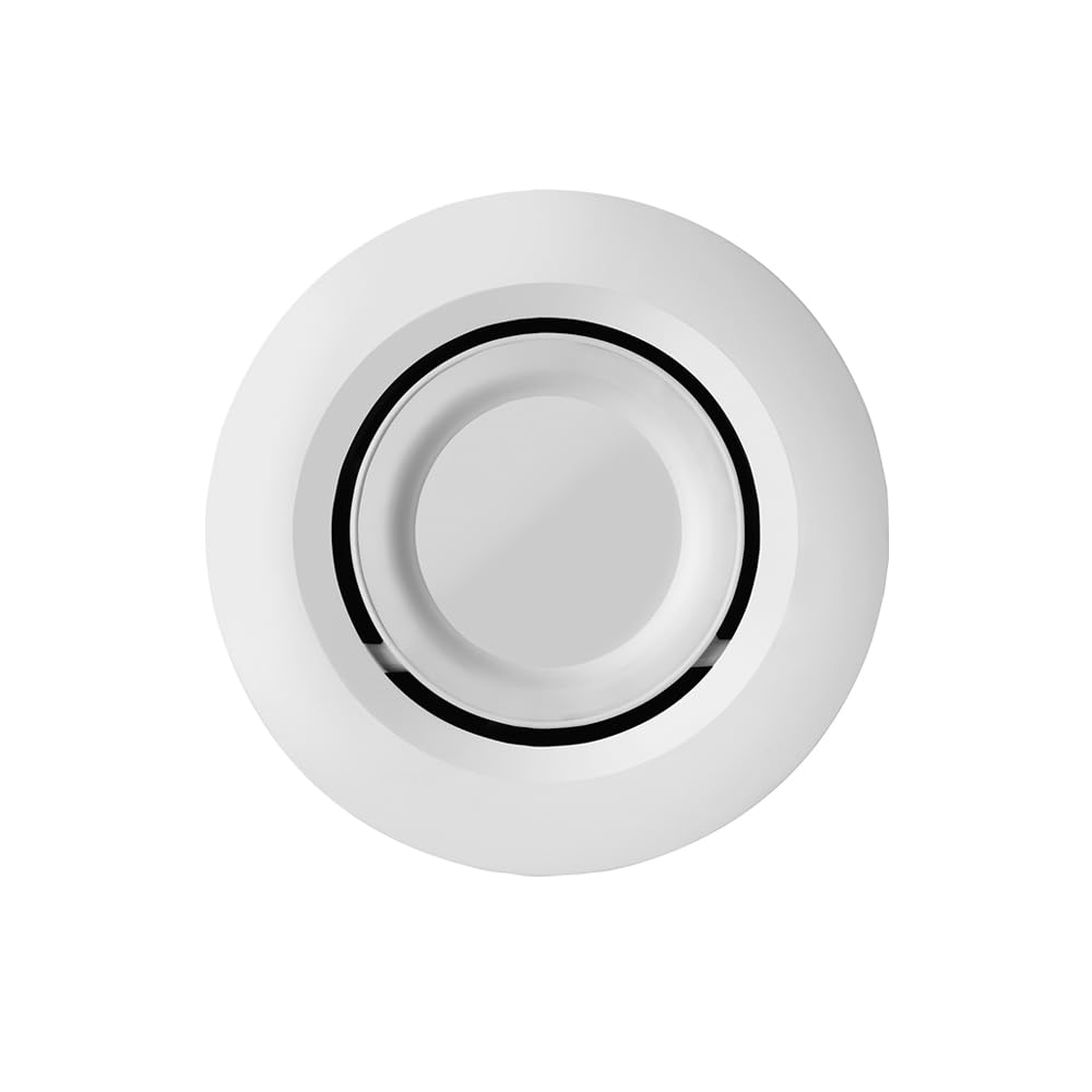 Juno 4-Inch RGBW Adjustable LED Downlight, Model RB4AC, Matte White Finish, Dynamic Color Options