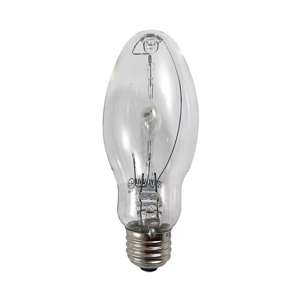 SYLVANIA M100/U/MED 100W Metalarc Pulse Start HID Bulb, Clear, Model 64818, 1 Count