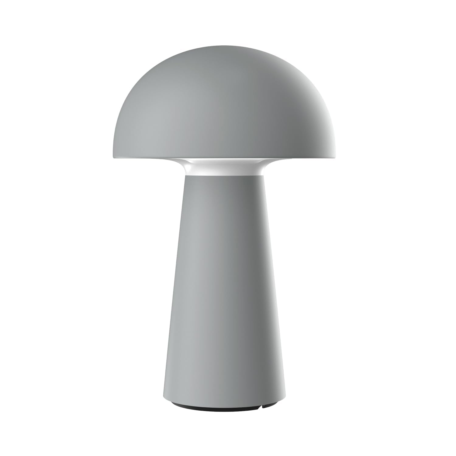 Newhouse Lighting Capri, Fog Gray 2700K Dimmable Cordless USB-C Rechargeable Table Lamp NHTL-CA-GY, Cordless Desk Lamp for Livin