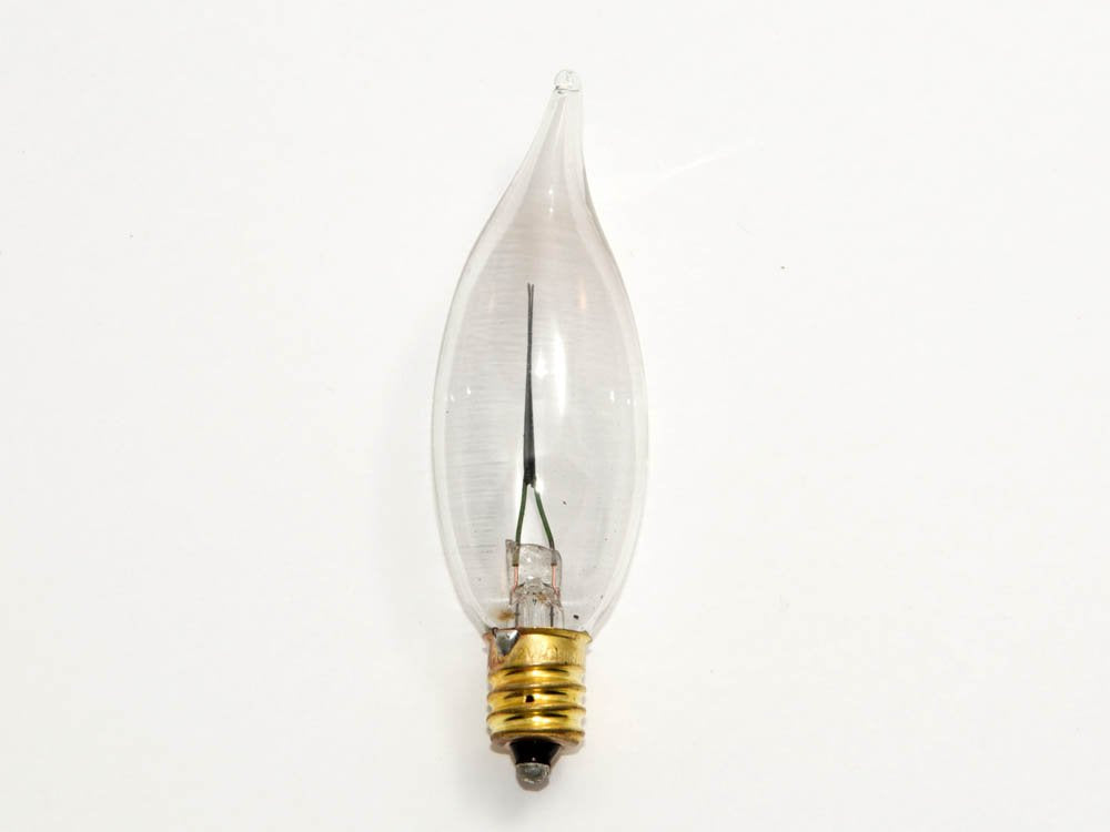Westinghouse Flicker Flame Decorative Bulb, E12 Base, 3W, Orange, Model 3CA8/FLK/CB
