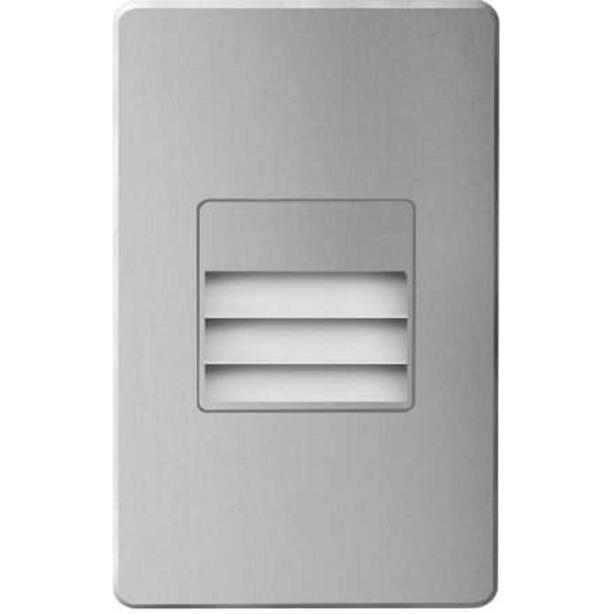 Dainolite Dledw-234-Ba 120V Ac Input  2700K  33W Ip65  Brushed Aluminum Wall Led Light With Louver