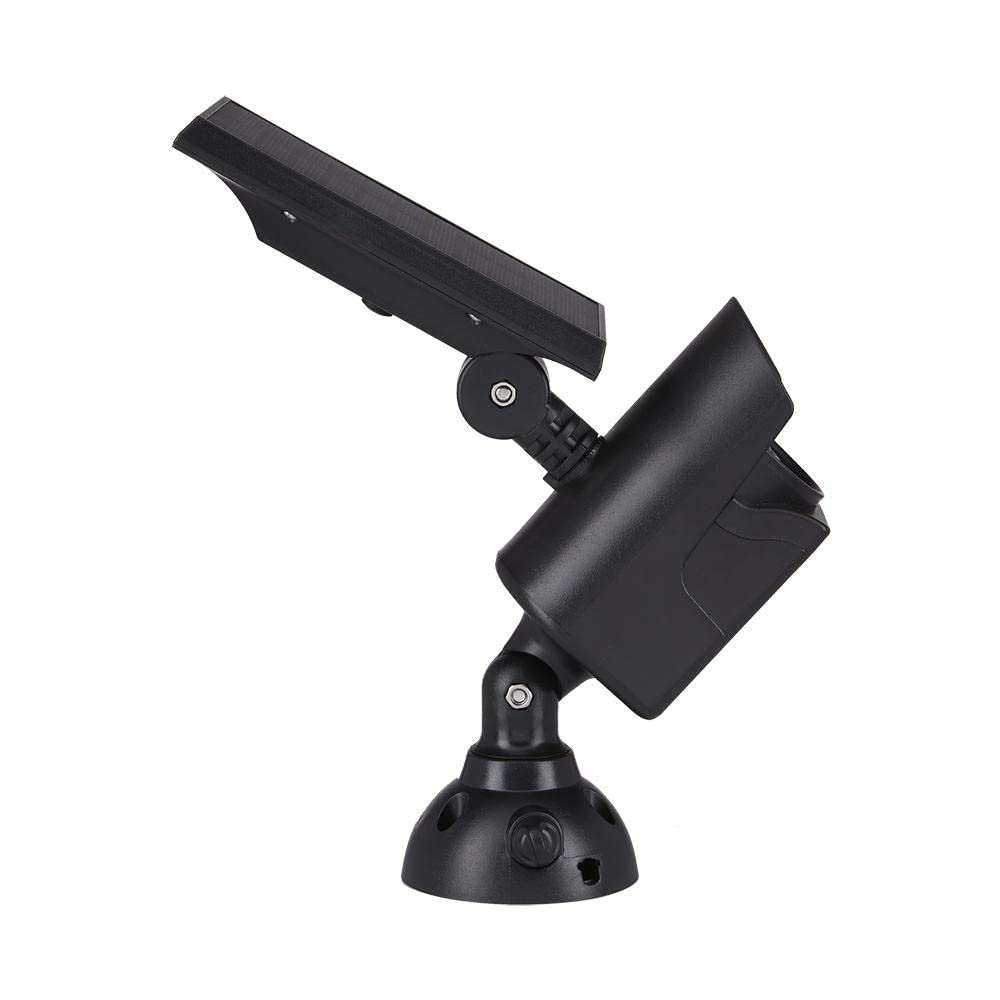 Lumen Logic Led Motion Sensing Solar Security Light (Black) 3000K 200 Lumens For Mounting On House, Garage, Wall, Metal Surface, Tree, Post, Pole Or In-Ground As Uplight Or Downlight