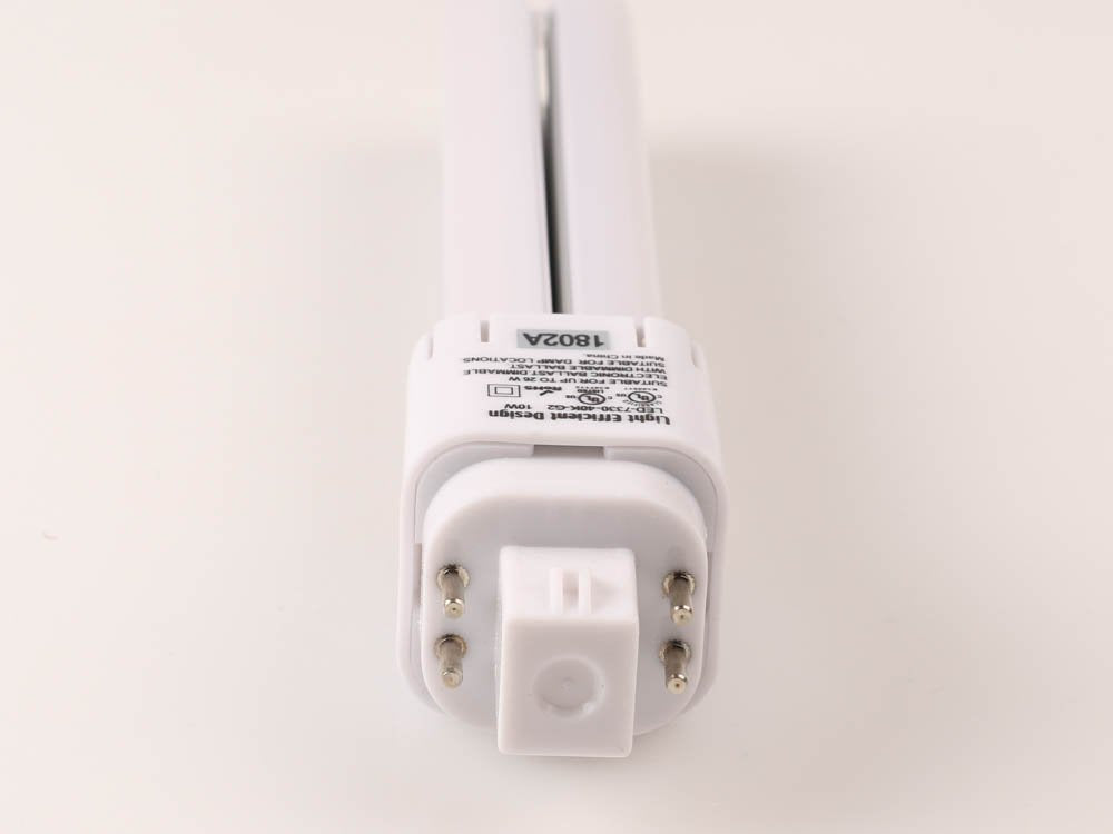 Light Efficient Design 10W G24Q 4000K Led Bulb, Ballast Compatible