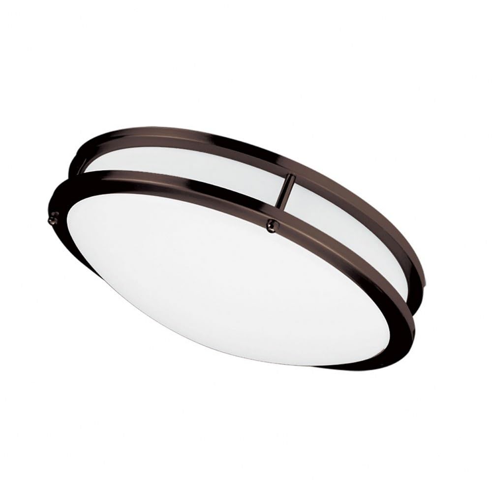 Led Ceiling Flush 26W 410Mm (16"),Bronze