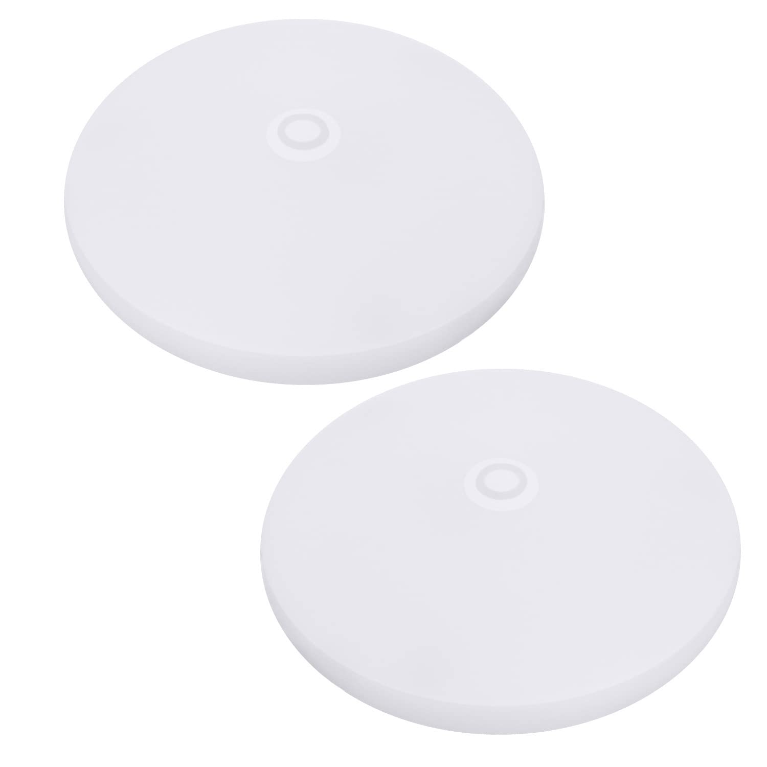 Facon 2-Pack Ultra Slim 3.5'' 12V Rv Puck Lights W/Switch, 3400K Warm White Led Interior Lights For Rvs, Camper Van, Boats, 12V