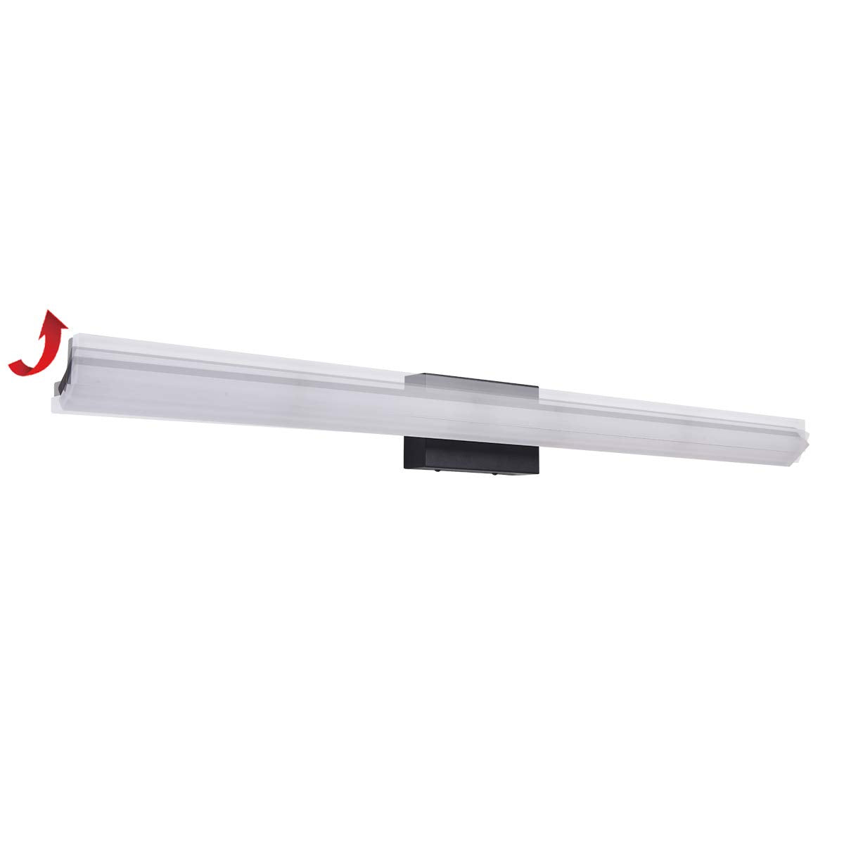 Mirrea 48" Modern Dimmable Led Vanity Light - Cold White 5000K For Bathroom Lighting