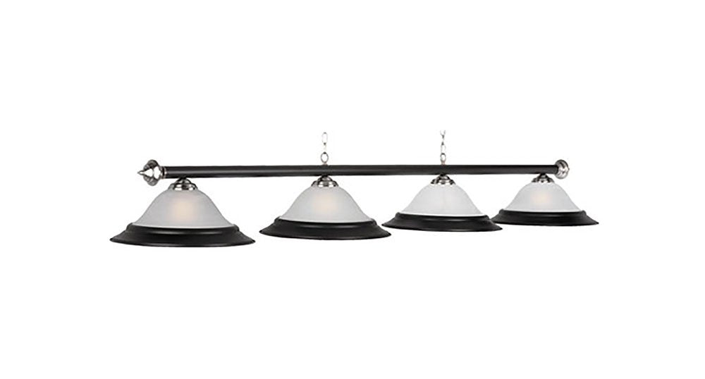 82 4 LT BILLIARD LIGHT-MATTE BLACK/ST