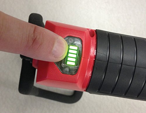 Atd Tools Atd-80357 2000 Lumen Led Corded/Cordless Underhood Light With 25' Removable Cord, 1 Pack,Red / Black / Led,Large