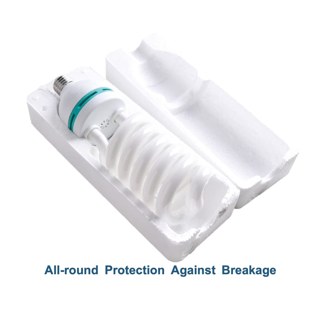 85W Light Bulb 5500K Cfl Daylight Spiral Softbox Lighting Kit Bulb In E27/E26 Socket For Photography Photo Box