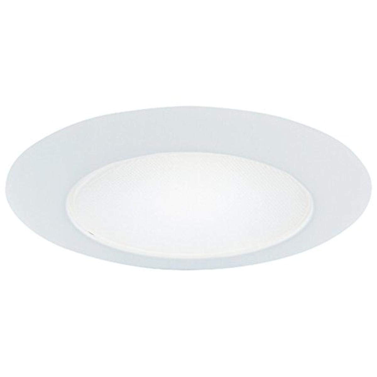 Halo Recessed 70P 6-Inch Trim with Frosted Albalite Lens, White