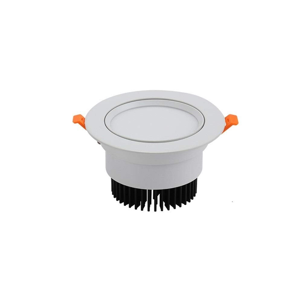 OZZKI Recessed Bright 20W Commercial Indoor Flush Mounted LED Ceiling Downlight Decorative Lighting No Strobe Energy Saving Anti