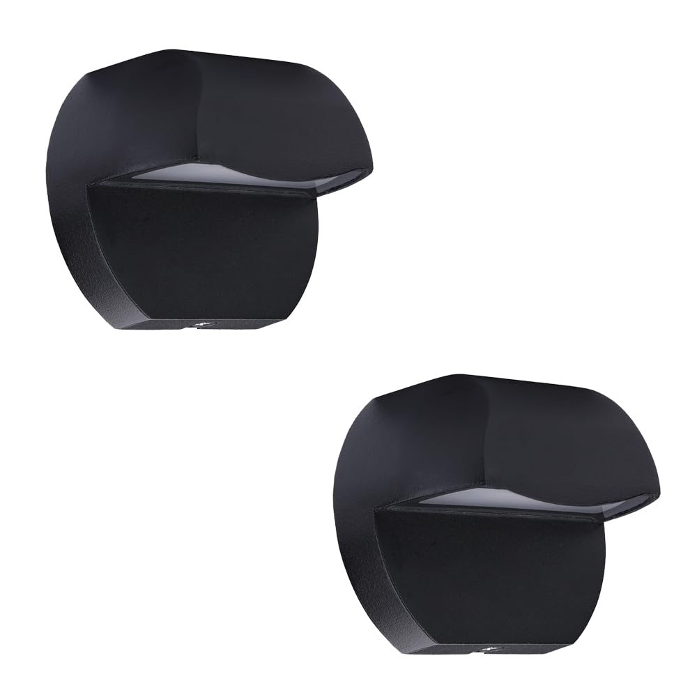 Leelands Outdoor Deck Lights LED Landscape Lighting Low Voltage 12V AC/DC Cast Aluminum Patio Post Step Lights Fence Retaining W