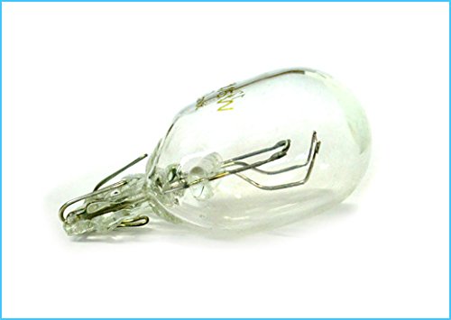 Carall T20 W21/5W Halogen Bulbs - 10 Pcs, 12V 21/5W, Clear, Low/High Beam, Fog Light Replacement