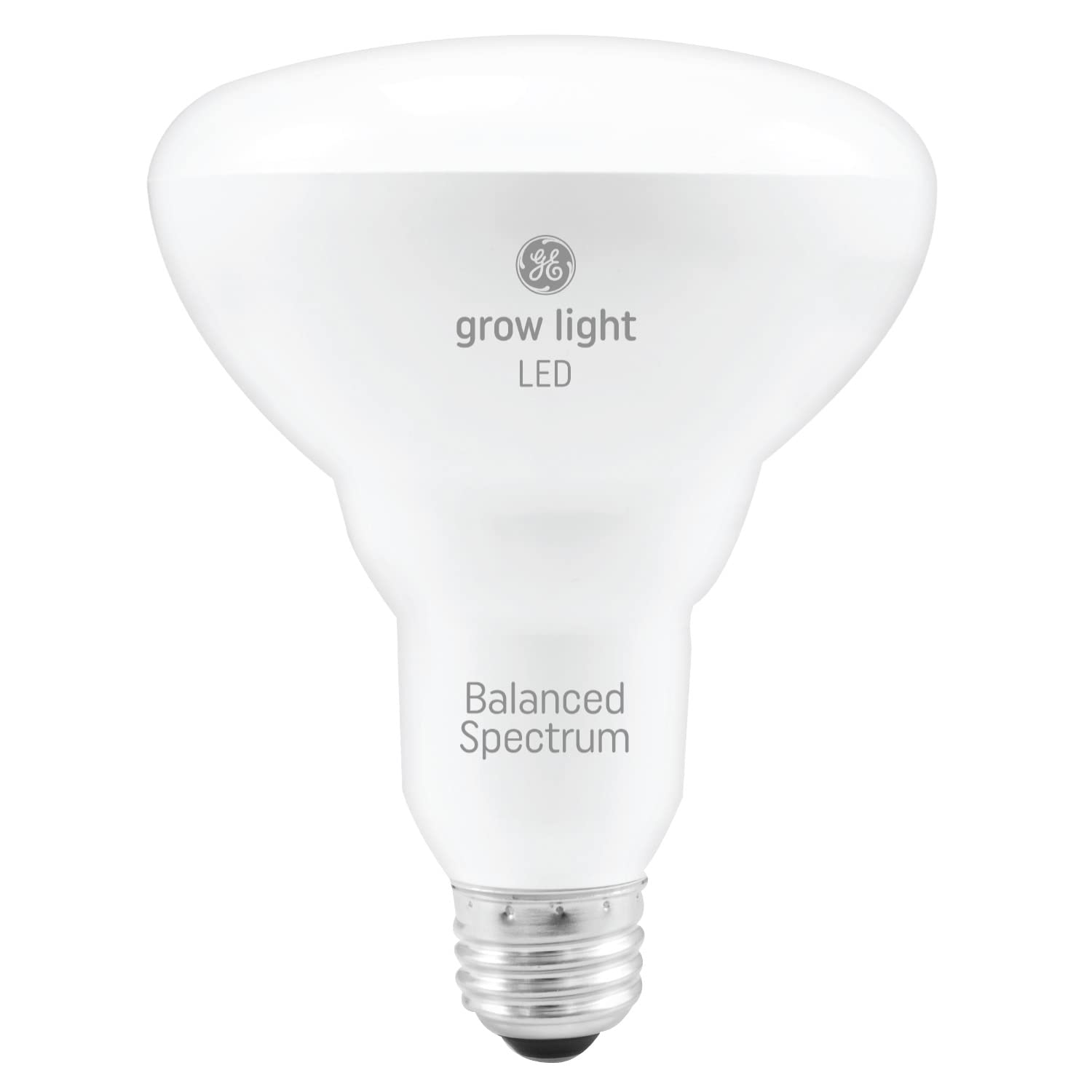 GE Grow Light LED Indoor Flood Light Bulb, 9W, Medium Base, Balanced Spectrum for Seeds & Greens, 1 Pack