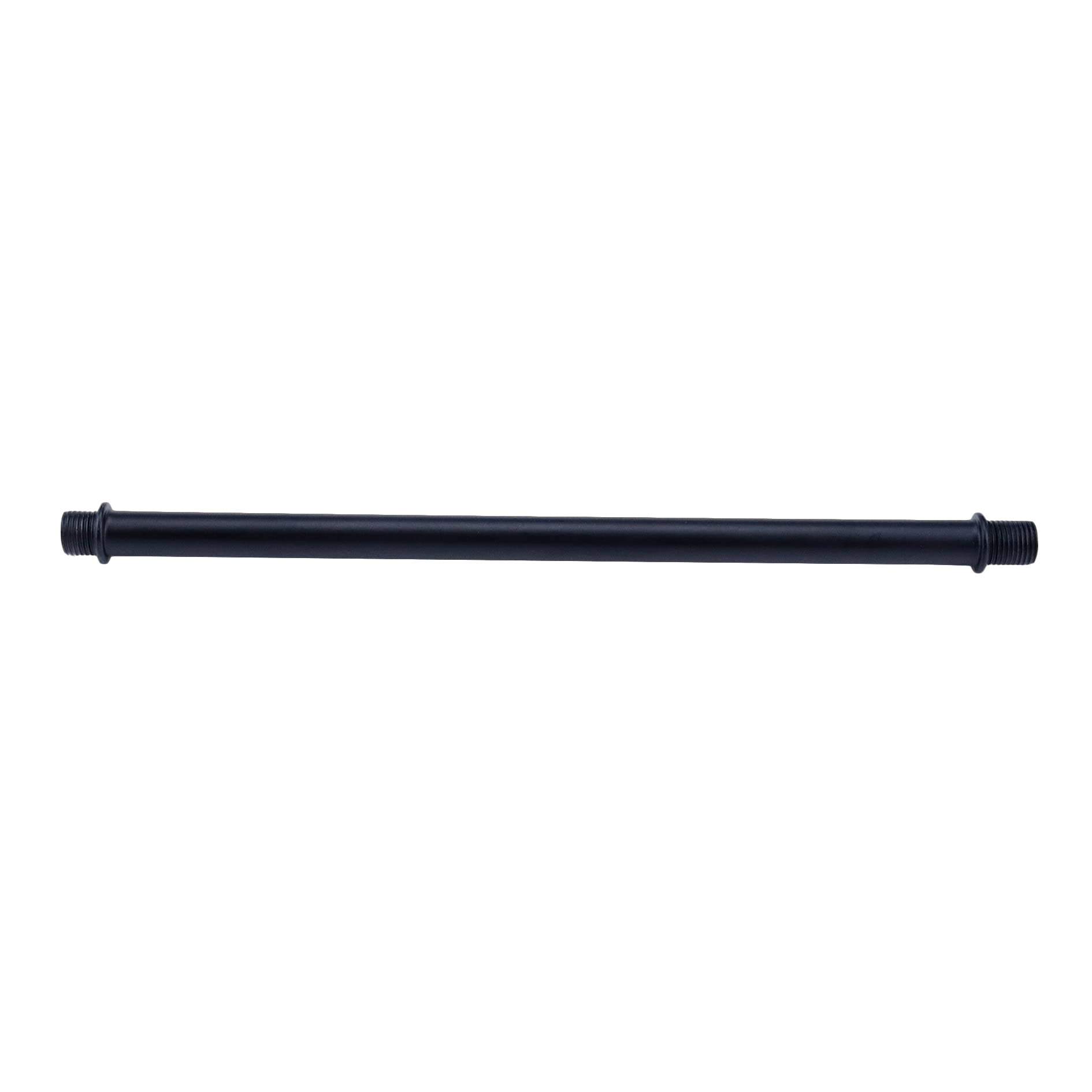 My Mironey 4 Sets Straight Pipe Lamp Stem Kit With Connector M10 Black Lamp Rod Hardware Light Fixture Parts Replacement, 7.87''
