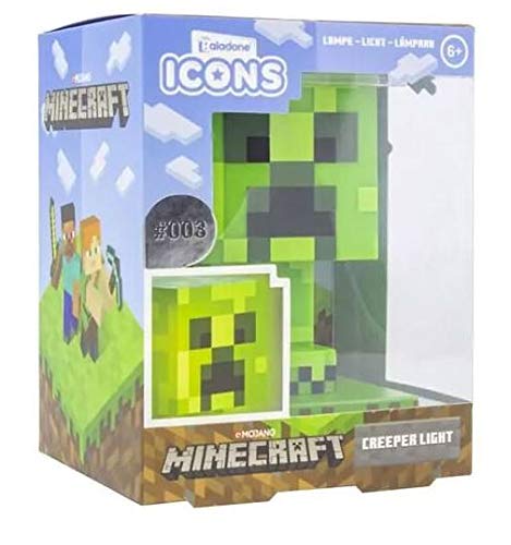 Minecraft Creeper Lamp Light Paladone ICONS - Minecraft Creeper Night Light Lamp [Parallel Import]