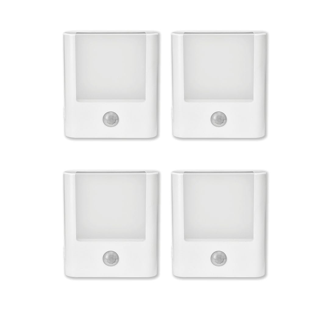 4-Pack 3-in-1 Emergency Night Light for Power Failure,plug into wall,LED with Motion Sensor,Auto-On During Outages,Survival kit,