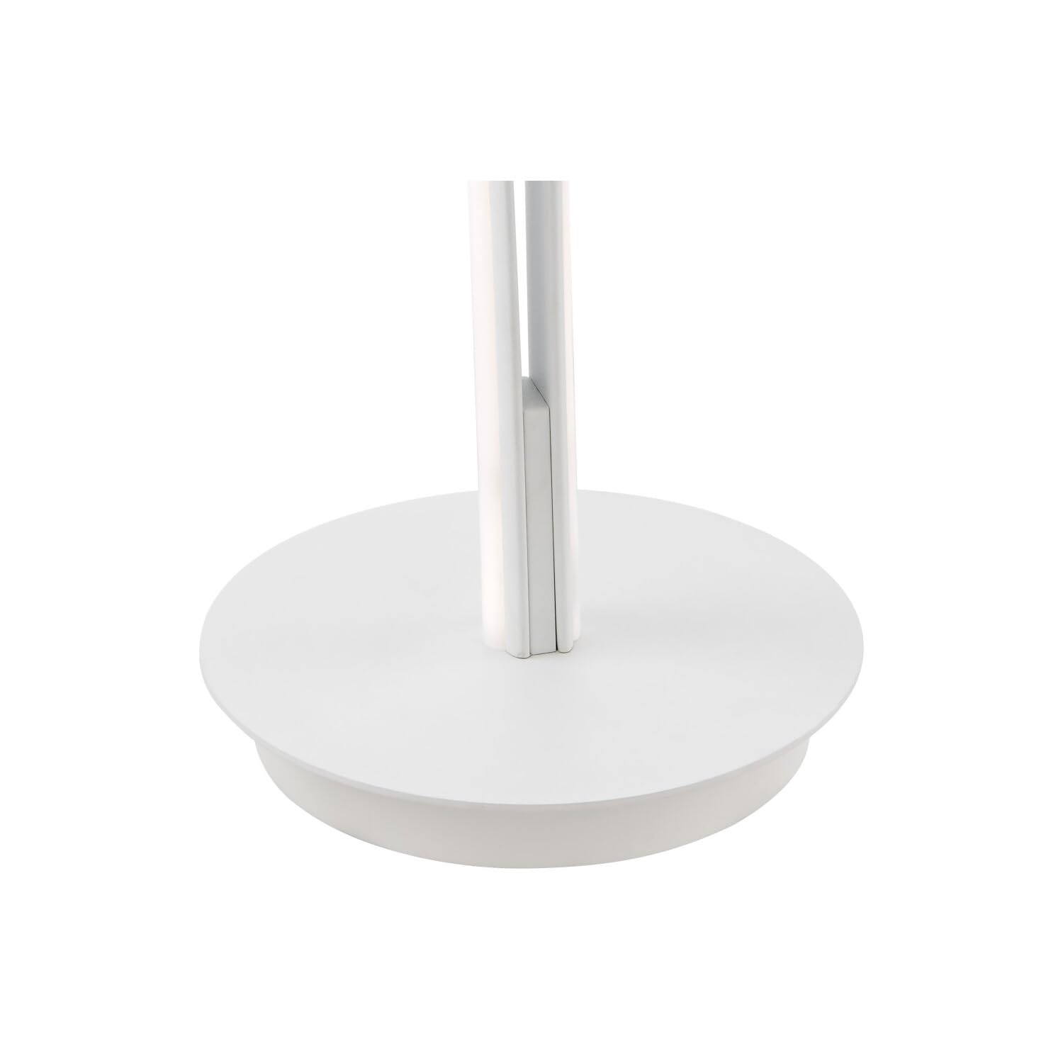 mCasting Silver LED Floor Lamp - 63in Tall, Metal, Model FL-004